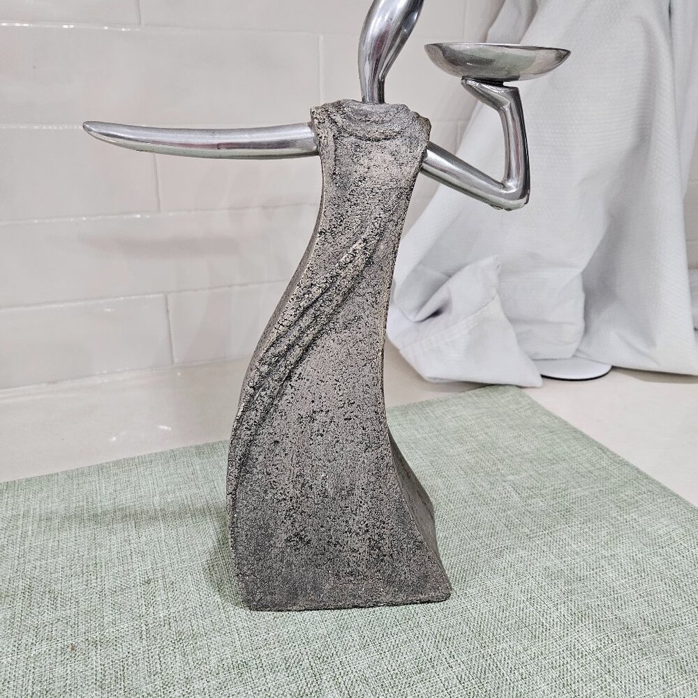 candle holder sculpture
